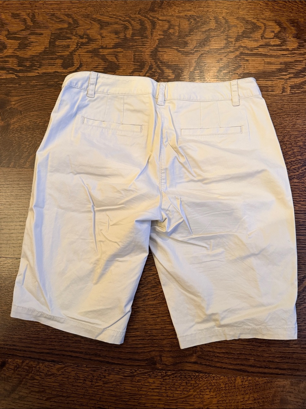 LOFT Flat-Front Chino Shorts - Picture 3 of 3